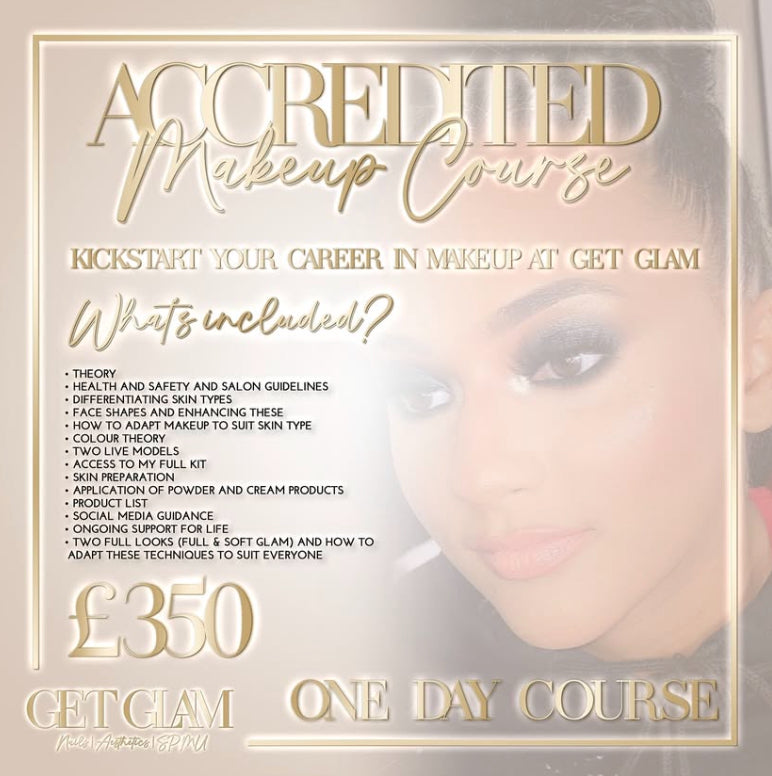 Fully accredited makeup course