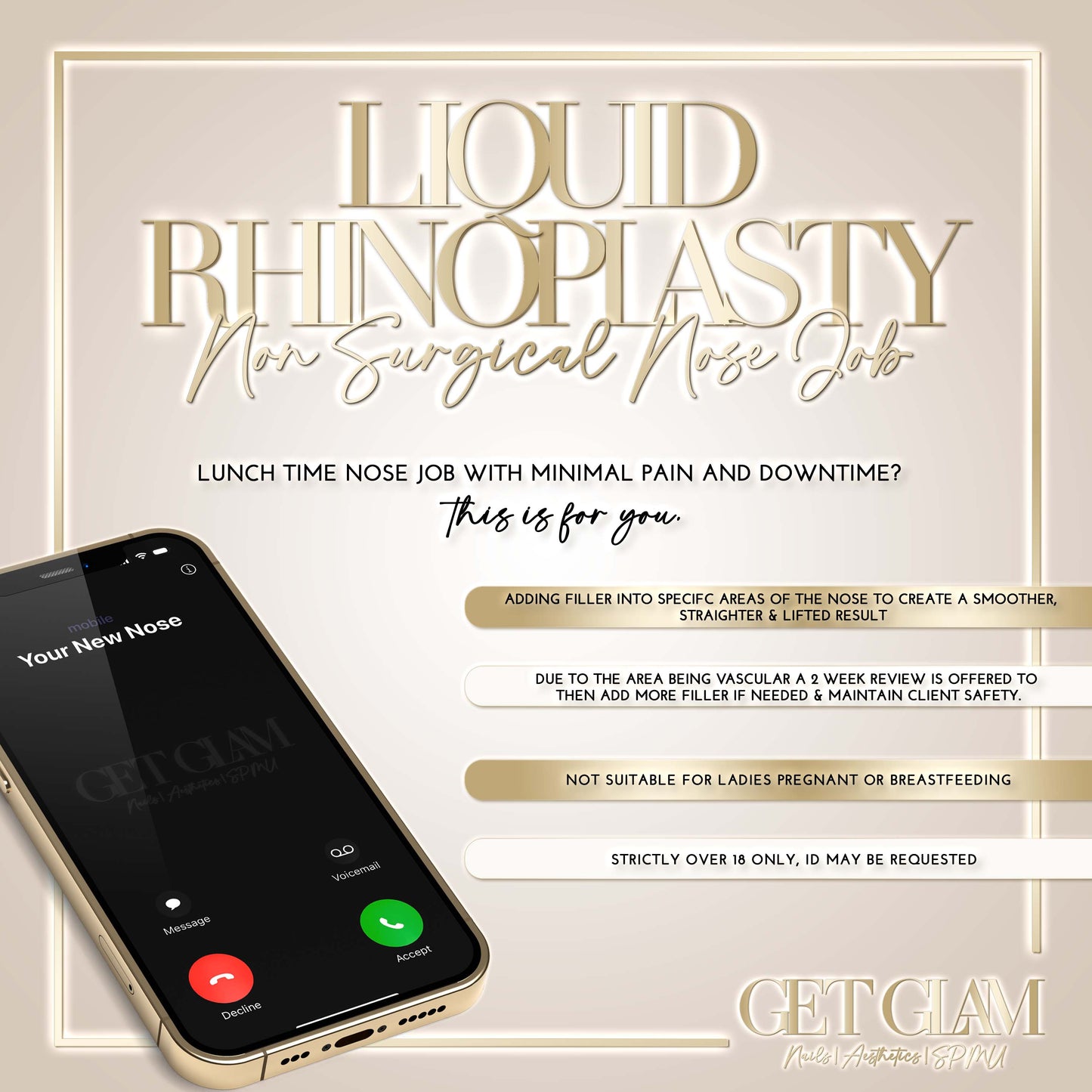 Liquid rhinoplasty 1.1ml